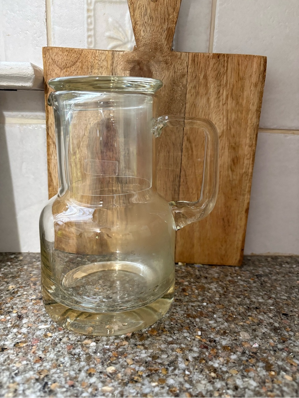 Vintage Toscany Glass Carafe